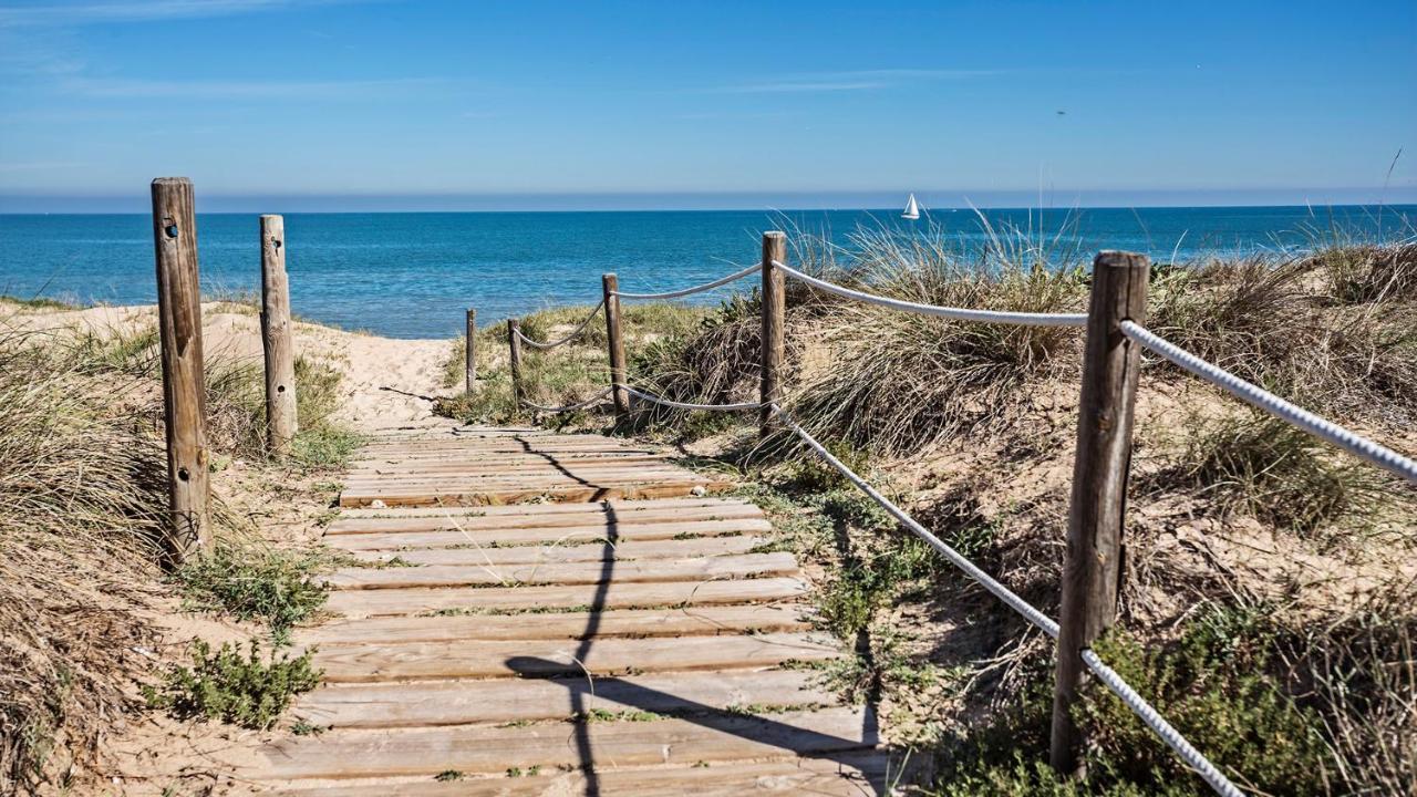 Apartamento A 50 Metros De La Playa, Luminoso Y Acogedor Oliva Exteriör bild