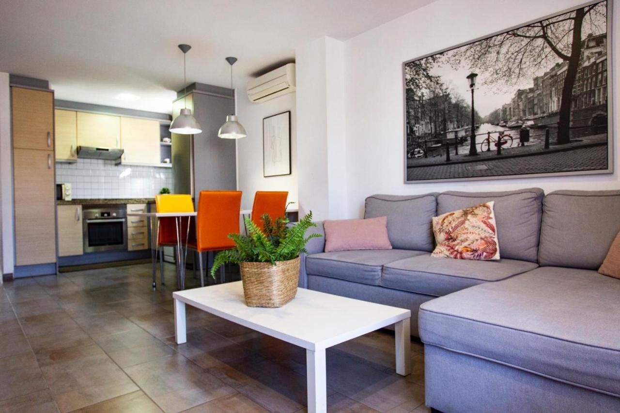 Apartamento A 50 Metros De La Playa, Luminoso Y Acogedor Oliva Exteriör bild