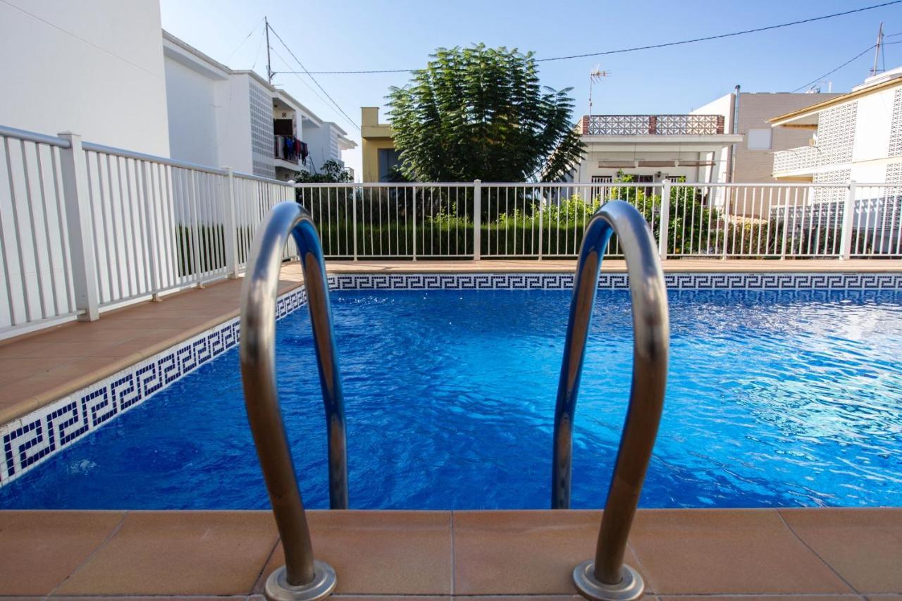 Apartamento A 50 Metros De La Playa, Luminoso Y Acogedor Oliva Exteriör bild
