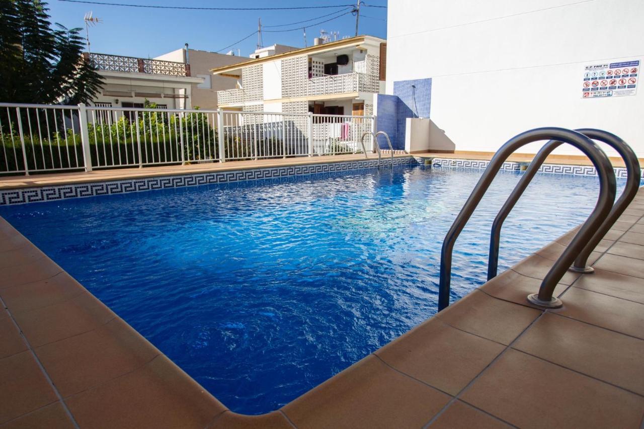 Apartamento A 50 Metros De La Playa, Luminoso Y Acogedor Oliva Exteriör bild